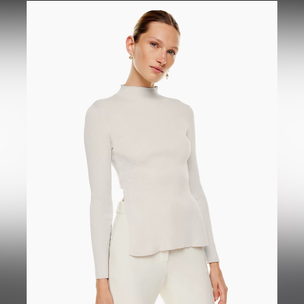 Aritzia Babaton AMBROSIA SCULPT KNIT SWEATER